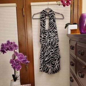 COPY - WHBM Tie Neck Dress